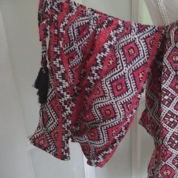 NEW ale by Alessandra Gerarda Boho Hippie Romper - Picture 6 of 14